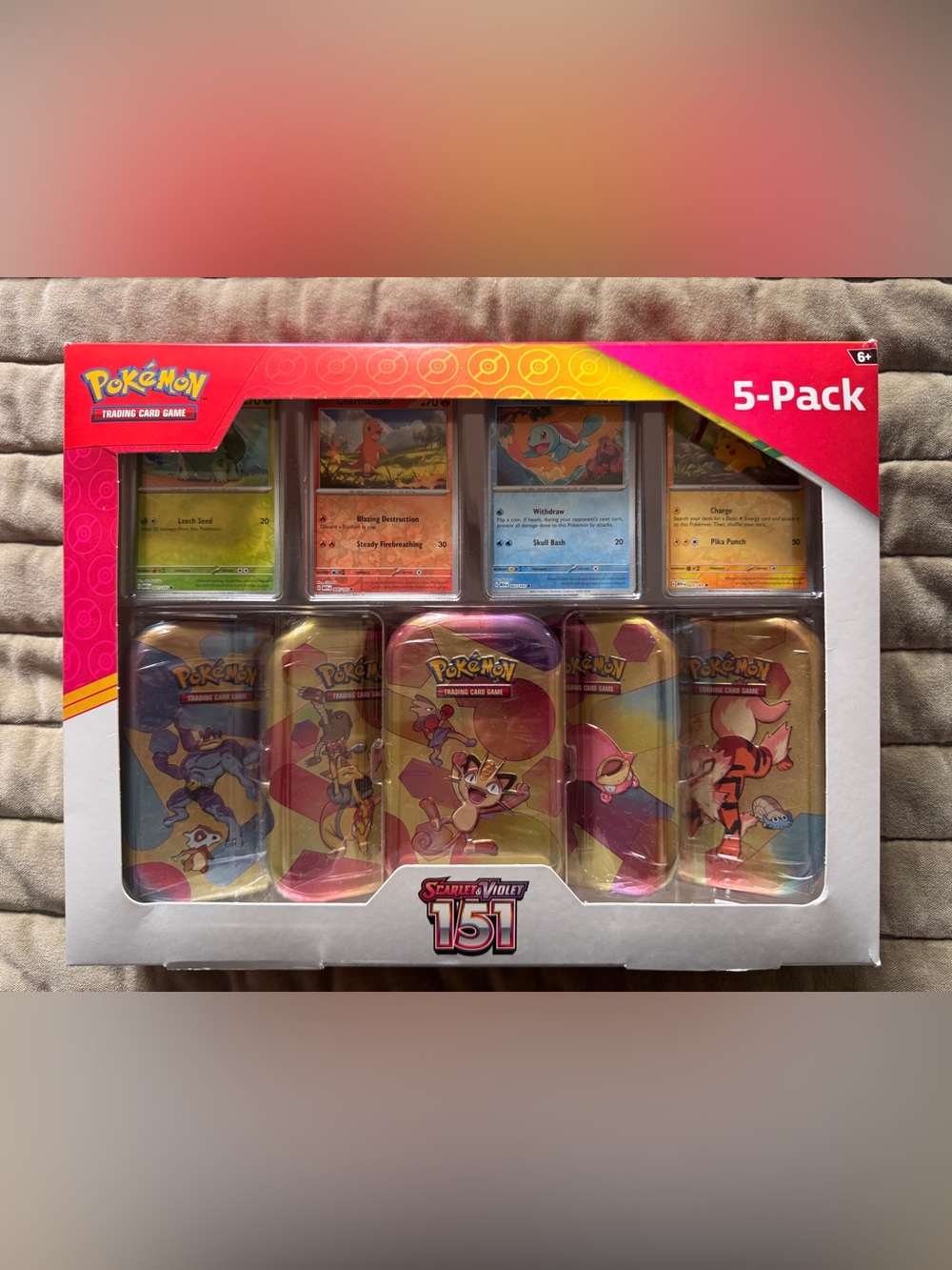 Pokémon Scarlet & Violet 151 Trading Card Game 5-pack NEW
